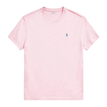 Polera de algodón rosa