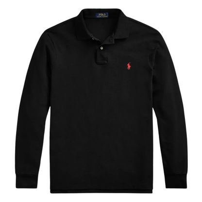 Polera manga larga negra
