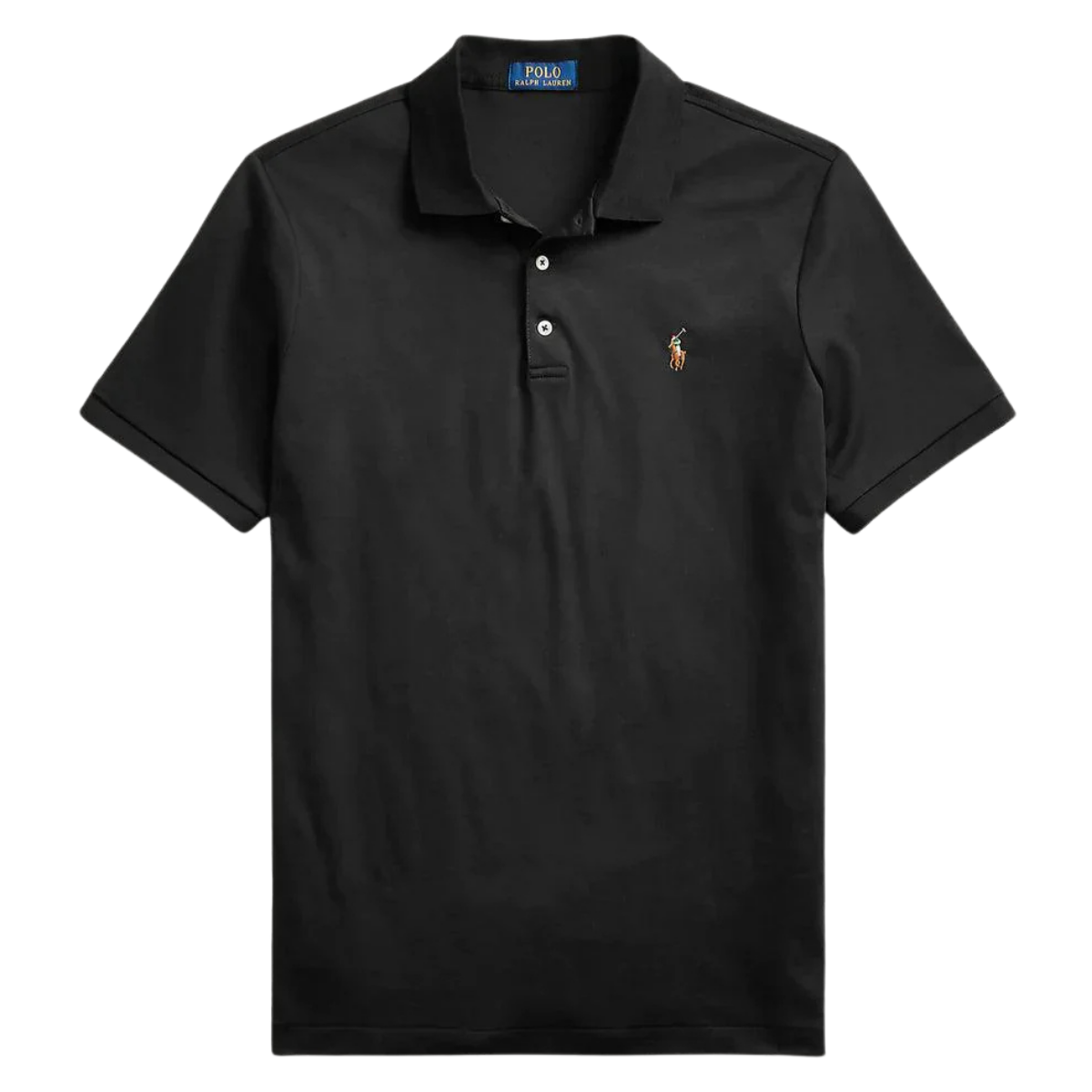 Polera de algodón suave negra