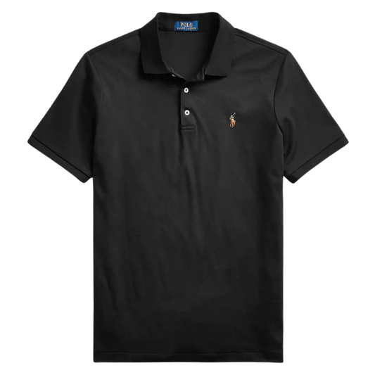 Polera de algodón suave negra