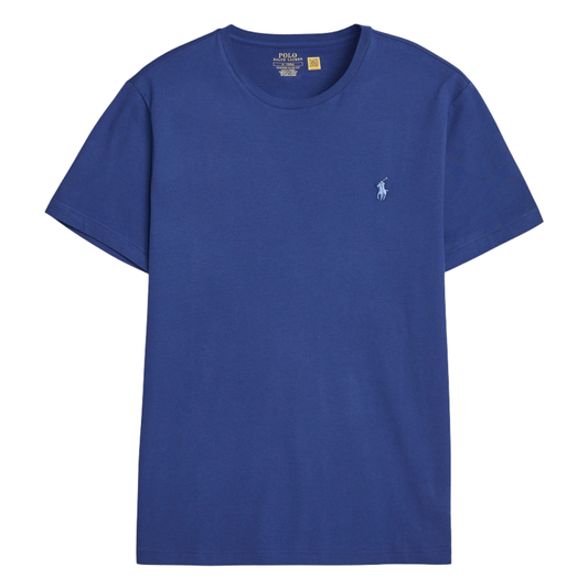 Polera de algodón azul