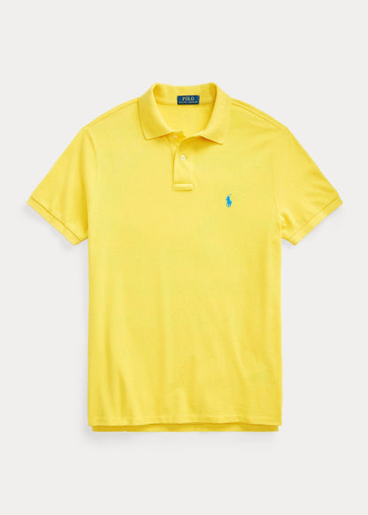Polo de piqué amarillo