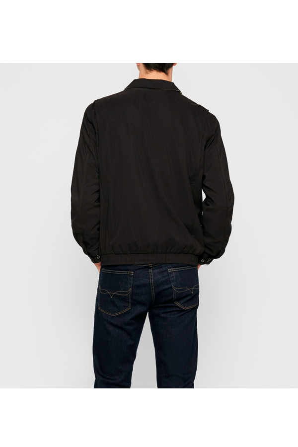 Chaqueta bomber negra