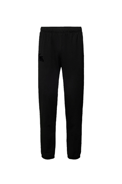 Pantalón jogger de polar negro