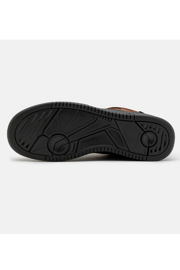 Zapatillas de gamuza café
