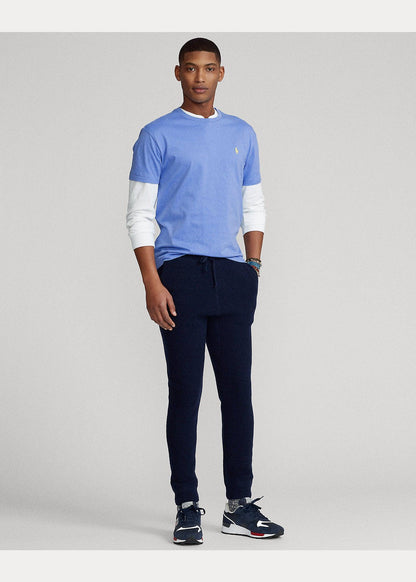 Polera de algodón azul cielo