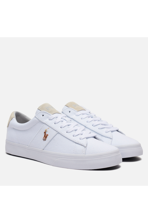 Zapatillas de lona blancas