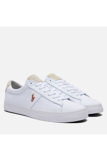 Zapatillas de lona blancas