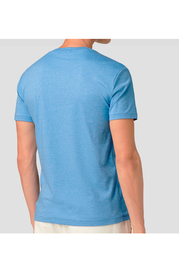 Polera suave azul rey