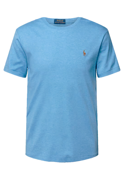 Polera suave azul rey