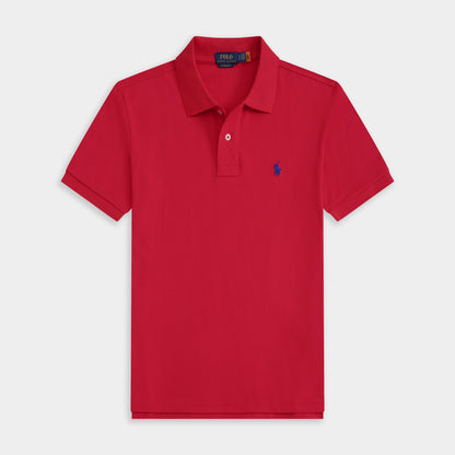 Polo de algodón clásico
