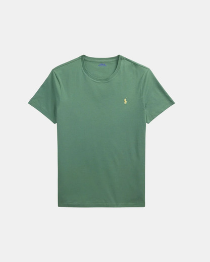 Polera de algodón verde