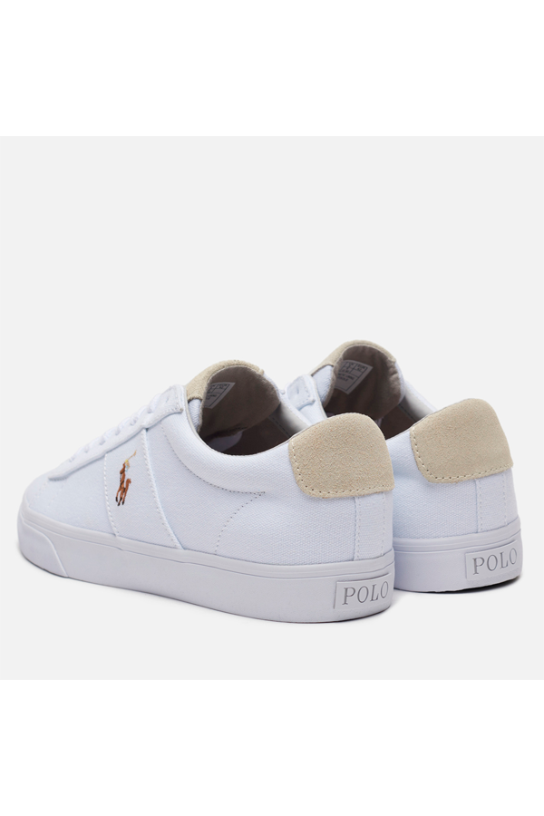 Zapatillas de lona blancas