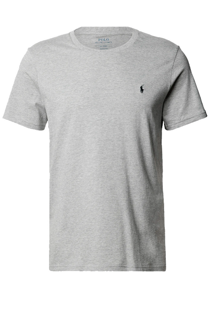 Polera cuello redondo gris