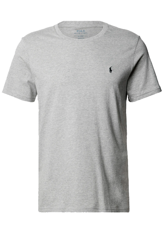 Polera cuello redondo gris