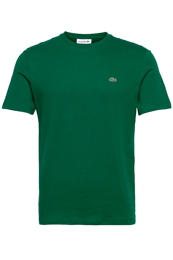 Polera básica de algodón verde