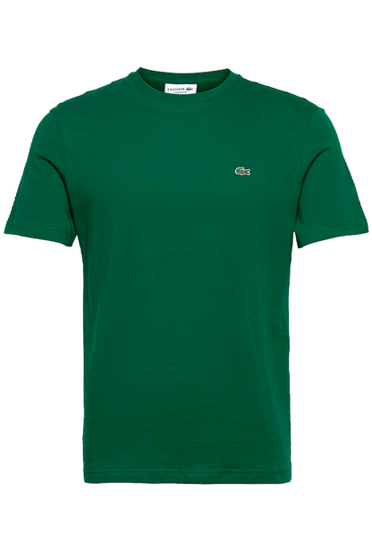 Polera básica de algodón verde