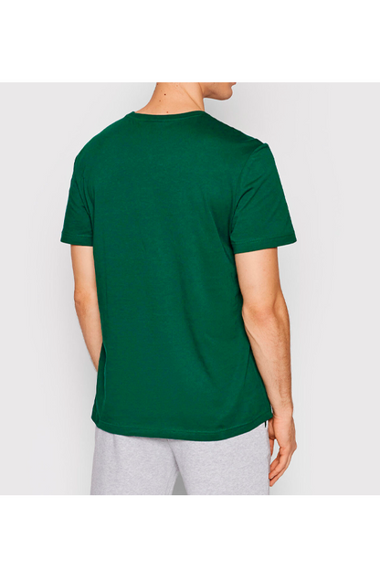 Polera básica de algodón verde