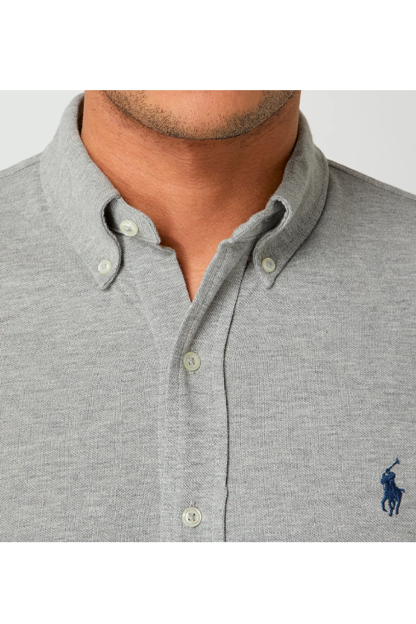 Camisa liviana gris