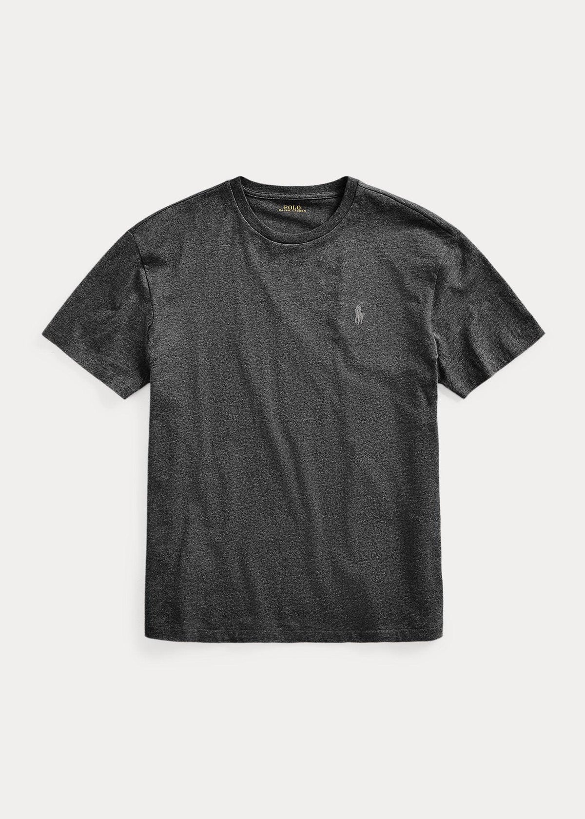 Polera de algodón gris grafito