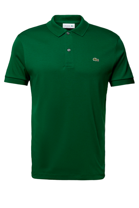 Polo de algodón verde