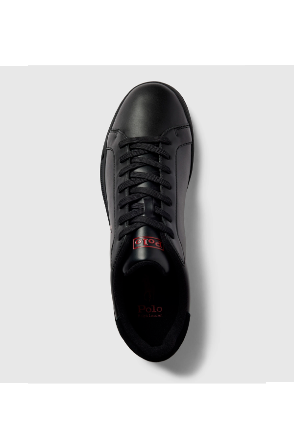 Zapatillas de gamuza negras
