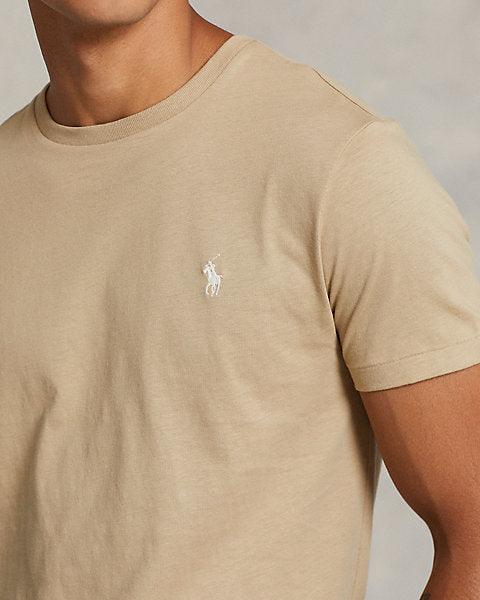 Polera de algodón beige