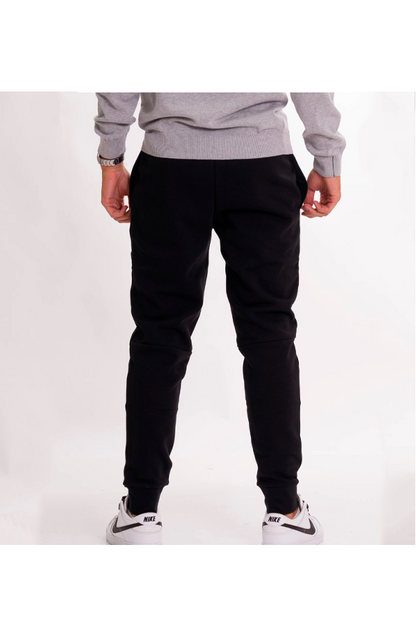 Pantalón de buzo de algodón negro