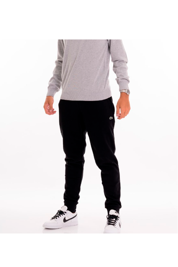 Pantalón de buzo de algodón negro