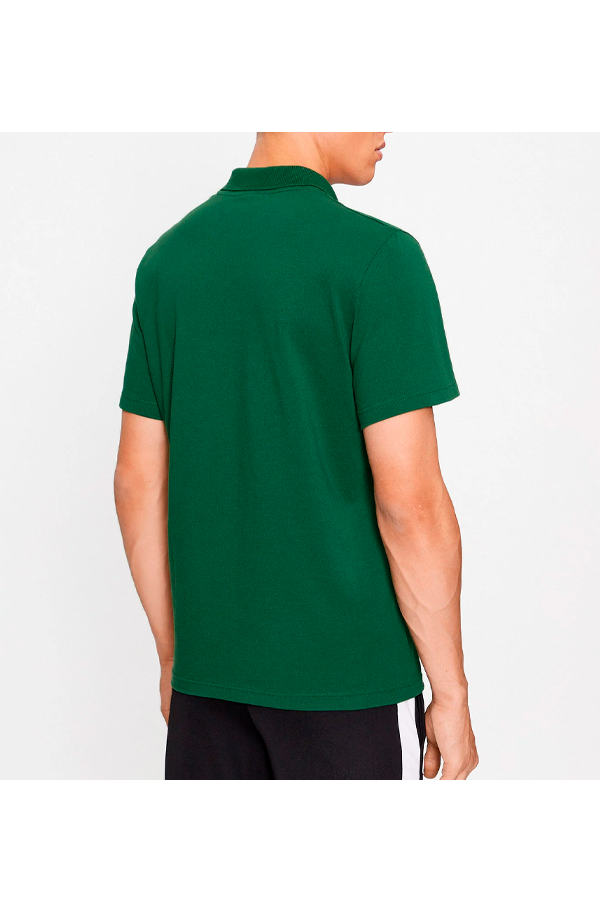 Polo de algodón verde