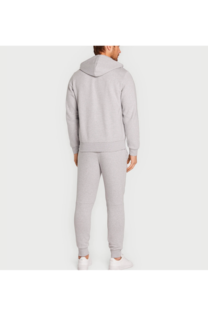 Buzo completo corte regular gris