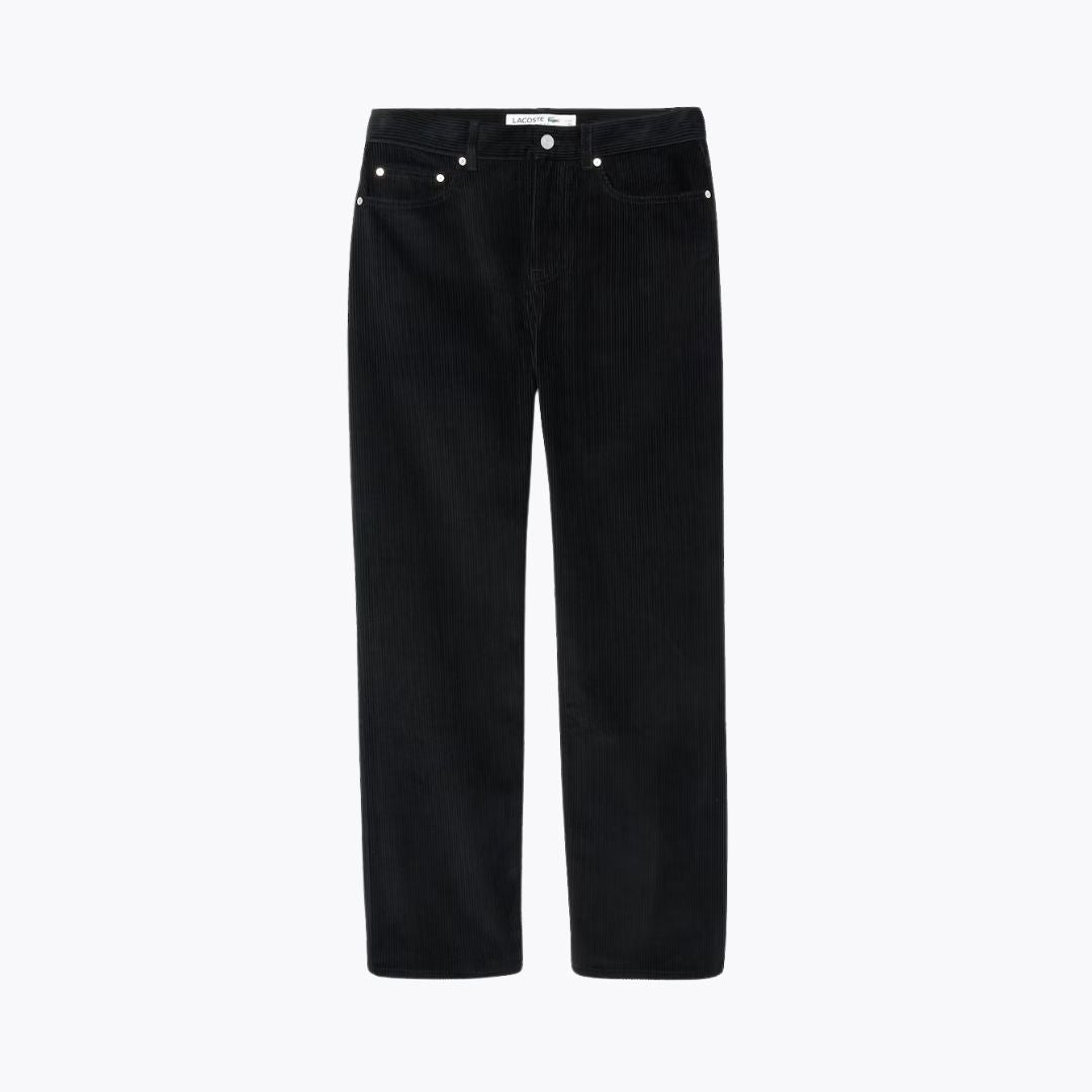 Pantalón de terciopelo corte recto