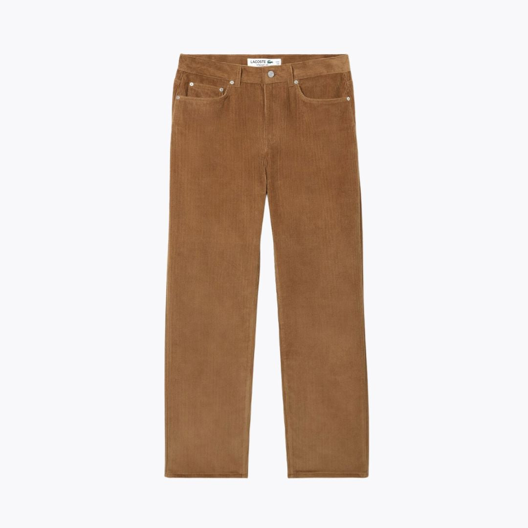 Pantalón de terciopelo corte recto