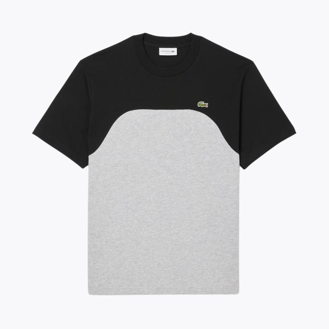 Polera de algodón bicolor
