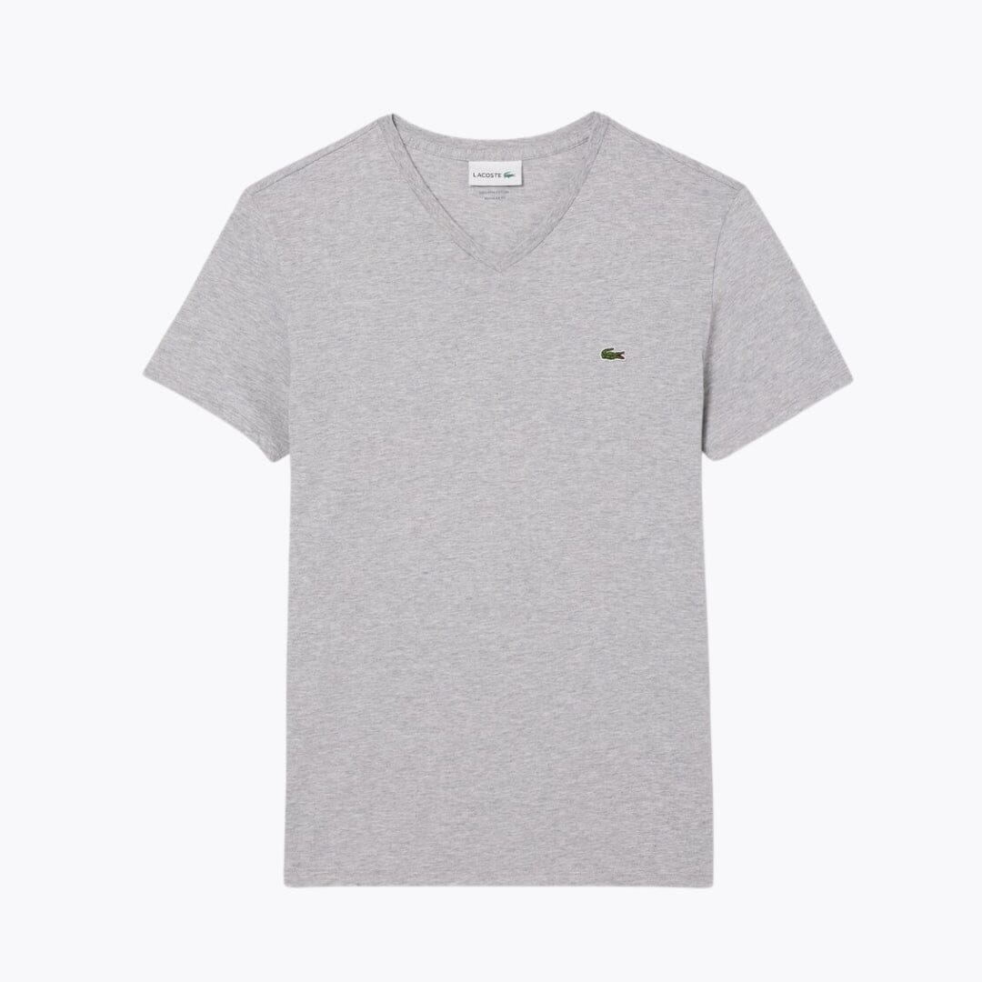 Polera liviana de algodón cuello en V