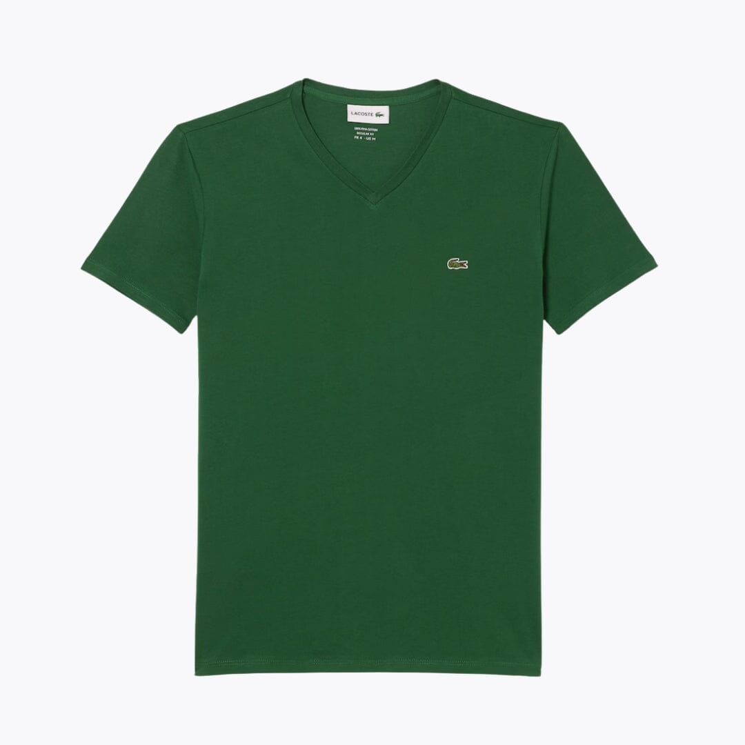 Polera liviana de algodón cuello en V