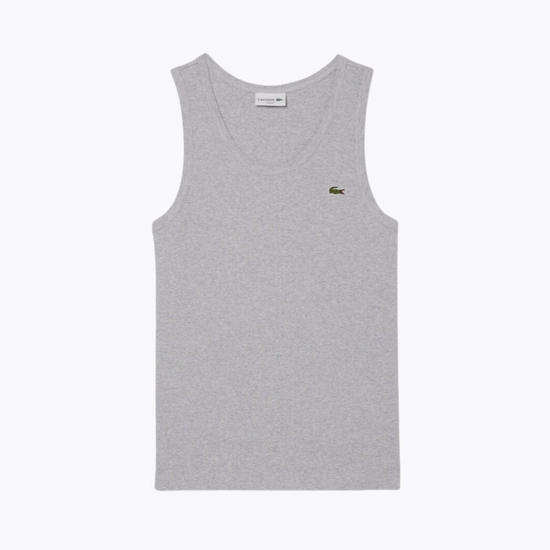 Polera sin mangas de algodón