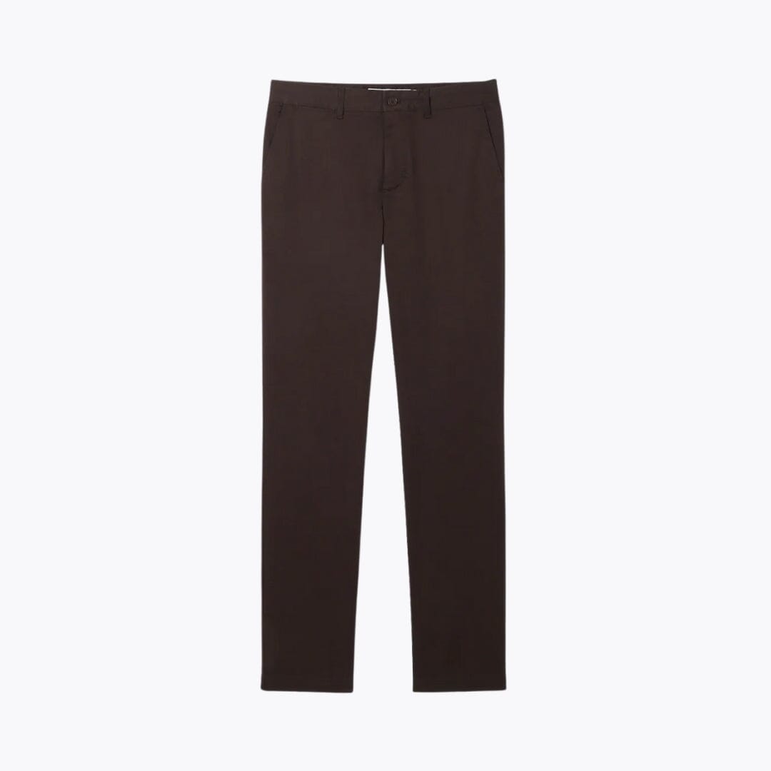 Pantalón chino de algodón corte slim