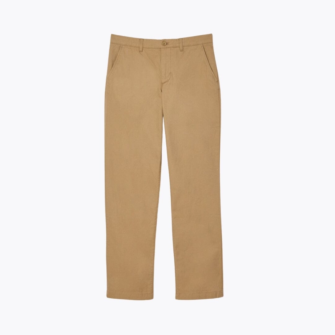 Pantalón de algodón corte recto