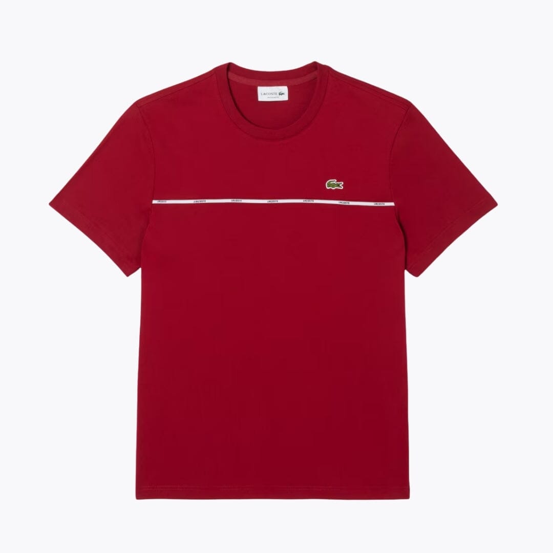 Polera de algodón con ribete