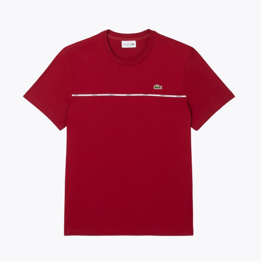 Polera de algodón con ribete