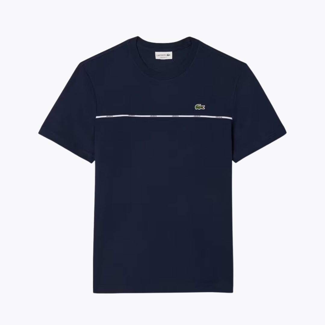 Polera de algodón con ribete