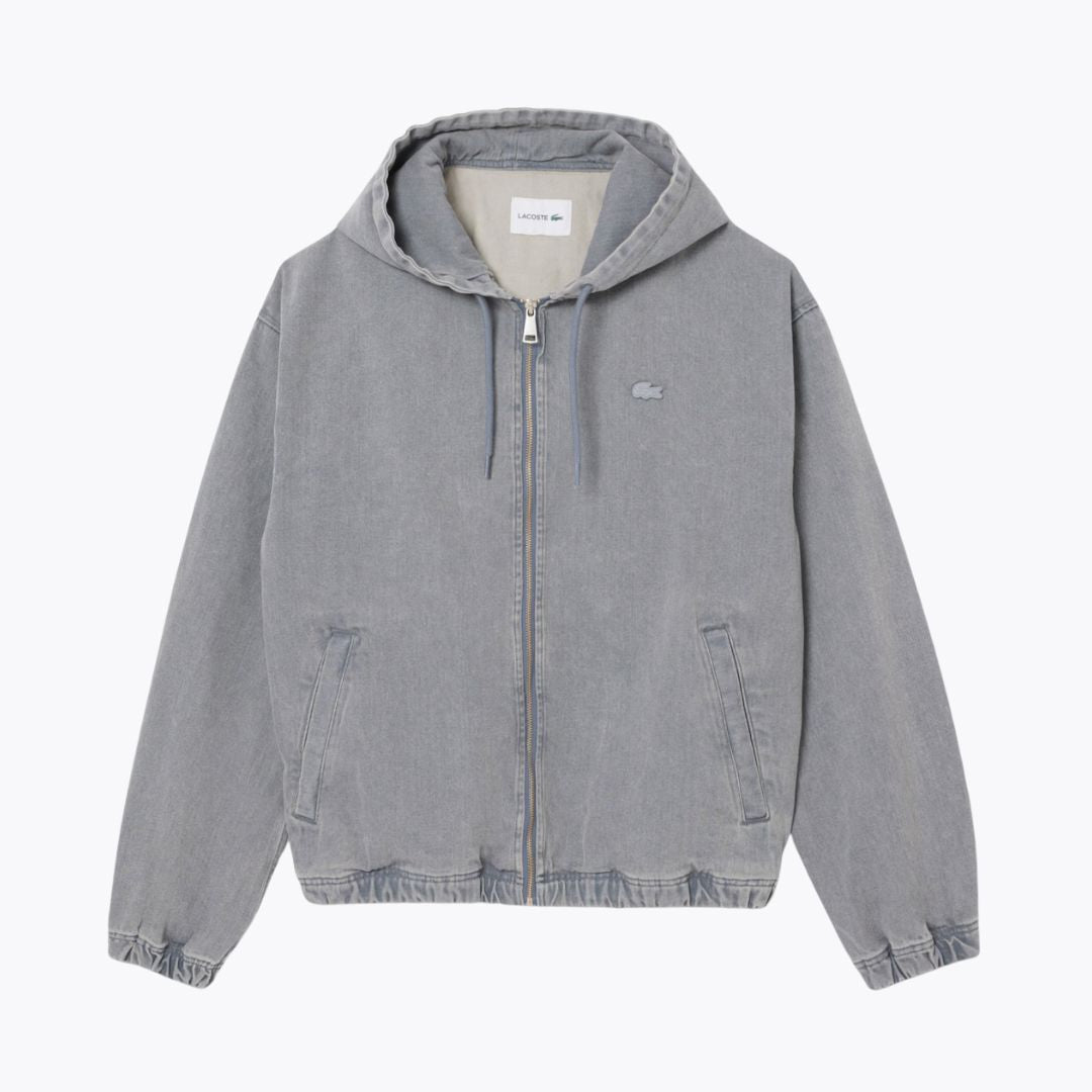 Chaqueta de mezclilla con capucha
