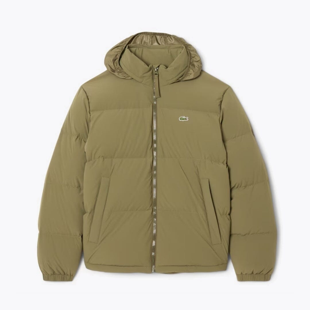 Chaqueta de plumas con capucha