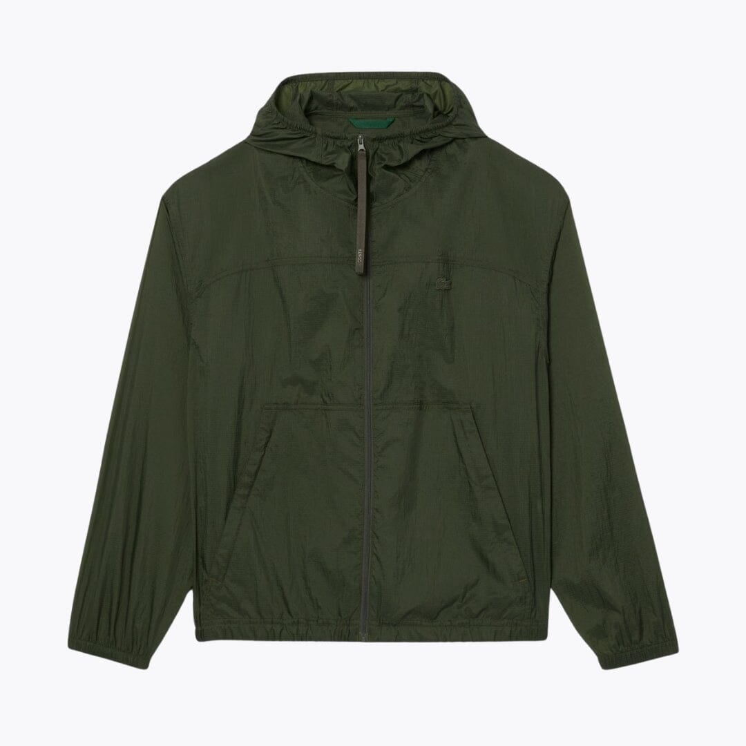 Chaqueta de nylon plegable impermeable