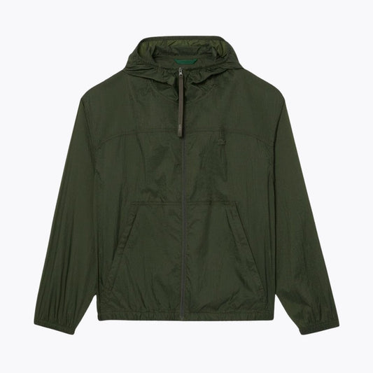 Chaqueta de nylon plegable impermeable