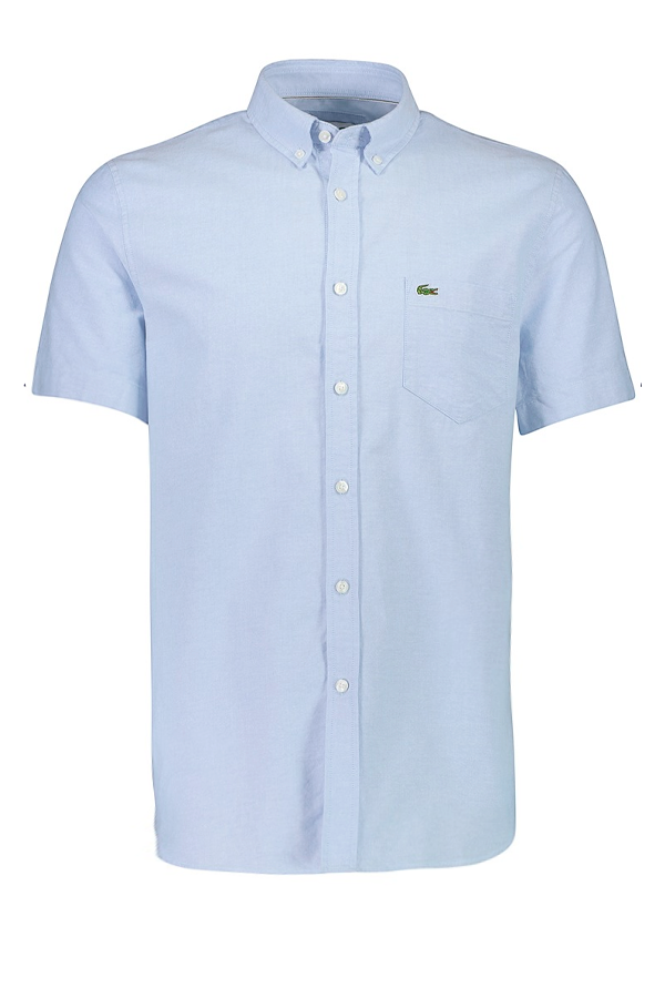 Camisa manga corta celeste