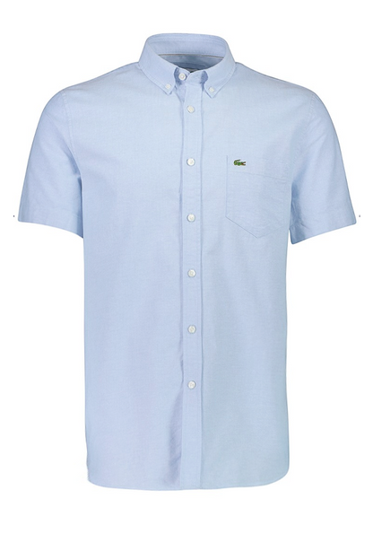 Camisa manga corta celeste