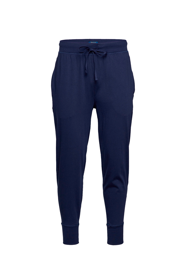 Pantalón jogger elasticado azul marino