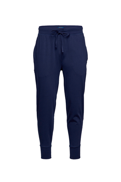 Pantalón jogger elasticado azul marino